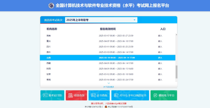 软考证书领取